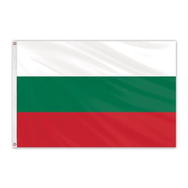 Global Flags Unlimited Bulgaria Outdoor Nylon Flag 5'x8' 201378